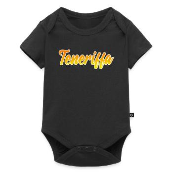 Tenerife - Baby Premium short-sleeve bodysuit - black - Front
