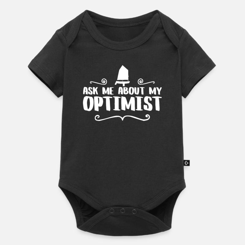 CAPITAINE OPTIMISTE - Body à manches courtes Premium Bébé - noir