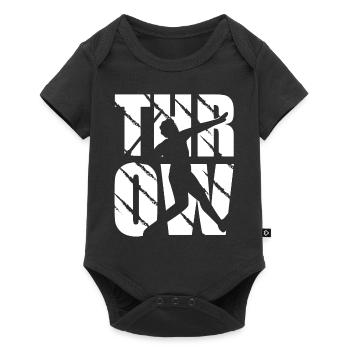 Javelin-Lanceur-Design-Werfrau et Lancer - Body à manches courtes Premium Bébé - noir - Devant