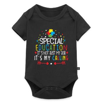 Special Education Teacher Sped Teacher Inclusion - Baby Premium short-sleeve bodysuit - black - Front