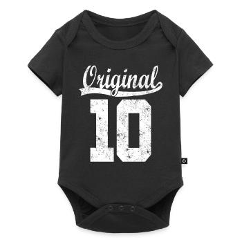 Original from 2010 - Baby Premium short-sleeve bodysuit - black - Front