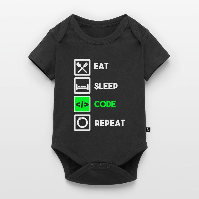 Programmeur Code Informatique Codeur Programmation Body à manches courtes Premium Bébé