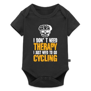 Racer - Baby Premium short-sleeve bodysuit - black - Front
