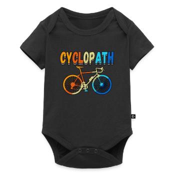 Cyclopath Bike VTT Cyclistes - Body à manches courtes Premium Bébé - noir - Devant