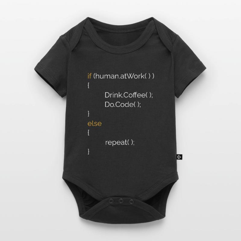 Programmeur Informaticien Café Cadeau C# Java Body à manches courtes Premium Bébé