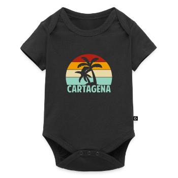 Carthagène - Body à manches courtes Premium Bébé - noir - Devant