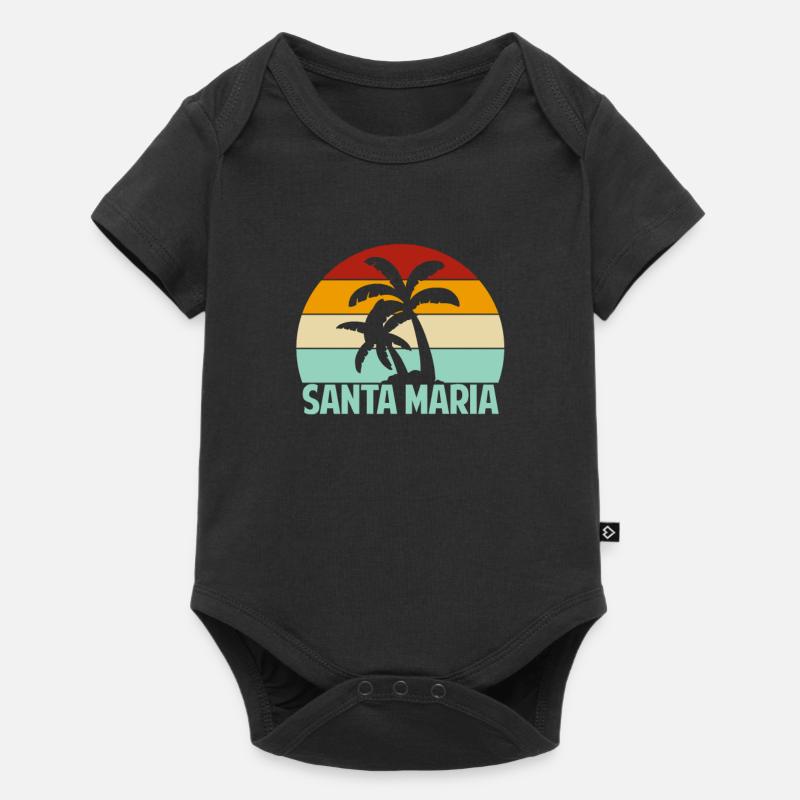 Sainte-Marie - Body à manches courtes Premium Bébé - noir
