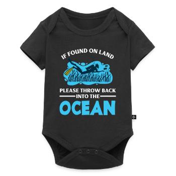 Diving Divers Funny Diver Gift - Baby Premium short-sleeve bodysuit - black - Front