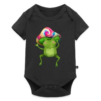 Grenouille - Body à manches courtes Premium Bébé - noir - Devant