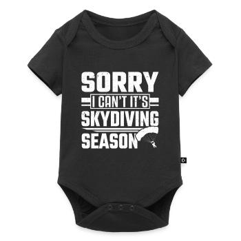 Sorry I Can't It Is Skydiving Season Skydiver - Baby Premium short-sleeve bodysuit - black - Front