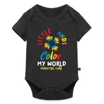 Pediatric Nurse Pediatric Nurse - Baby Premium short-sleeve bodysuit - black - Front