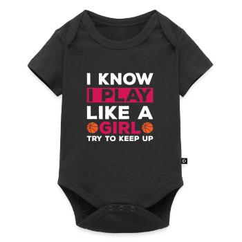 Basketball Basketball Basketball Team - Baby Premium short-sleeve bodysuit - black - Front