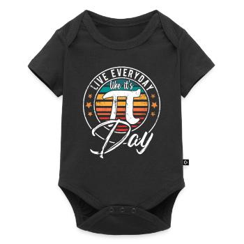 Sweet Pi Day 3.14 - Pi Day - Cadeau Happy Pi Day - Body à manches courtes Premium Bébé - noir - Devant