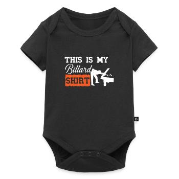 Billiards Pool Billiards Billiards Ball Billiards Cook 8Ball - Baby Premium short-sleeve bodysuit - black - Front