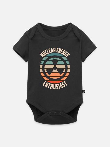 Kernkraft Enthusiast Atomenergie Kernenergie - Baby Premium Kurzarmbody - Schwarz