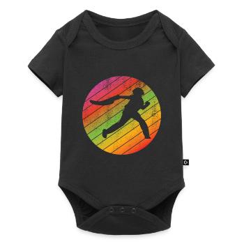 Jai Alai Retro Pelota Jai-Alai Gift - Baby Premium short-sleeve bodysuit - black - Front
