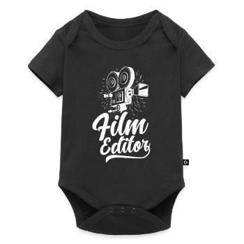 Montage vidéo de filmeditor Edit - Body à manches courtes Premium Bébé - noir - Devant