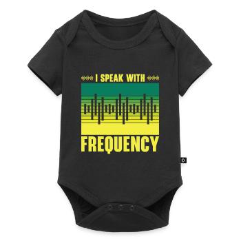 Funk Amateur Funker Funken Radio Hobby Geschenk - Baby Premium Kurzarmbody - Schwarz - Vorne