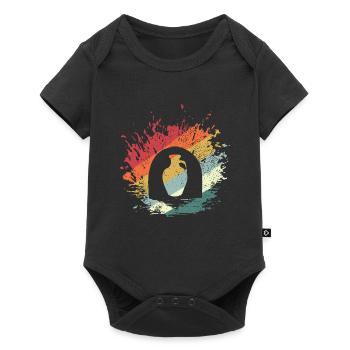 Retro Vintage Kiln Pottery Funny Pottery Maker - Baby Premium short-sleeve bodysuit - black - Front