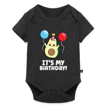 Avocado It's My Birthday Avocado Birthday - Baby Premium short-sleeve bodysuit - black - Front