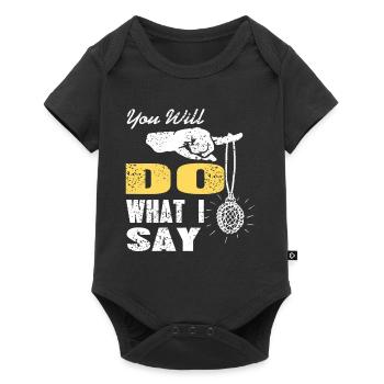 You will do what I say hypnosis - Baby Premium short-sleeve bodysuit - black - Front