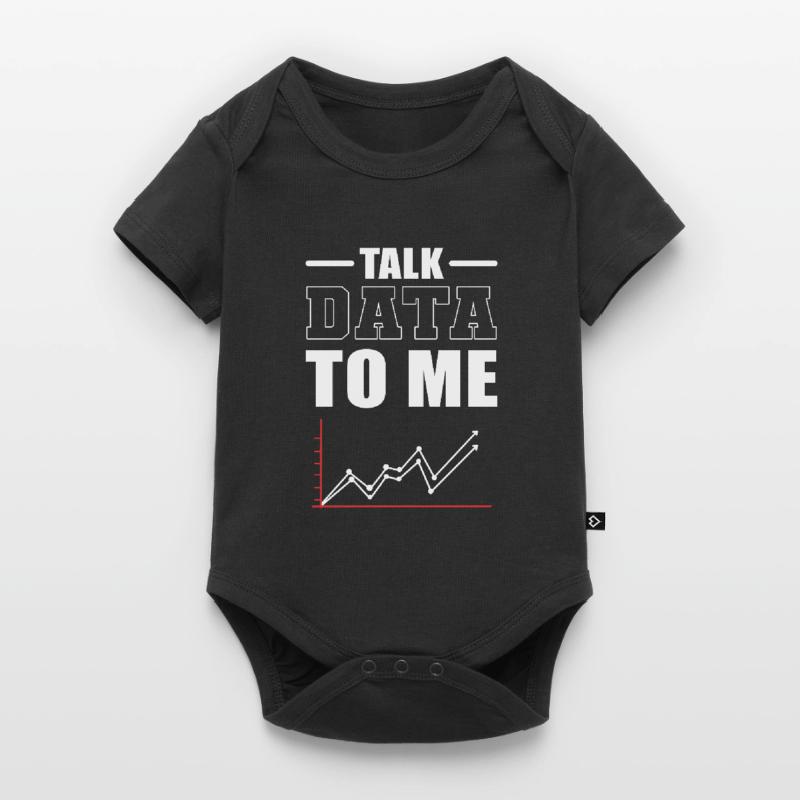 Talk Data To Me Data Scientist Data Analyst Baby Premium Kurzarmbody