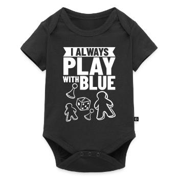 Board Game Board Game Player Family - Baby Premium short-sleeve bodysuit - black - Front