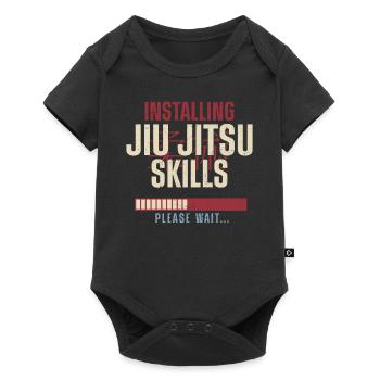 Jiu Jitsu Installing Jiu-Jitsu - Baby Premium Kurzarmbody - Schwarz - Vorne
