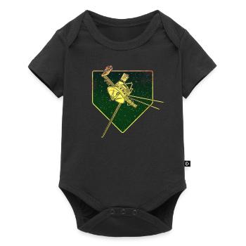 Vaisseau spatial Voyager - Body à manches courtes Premium Bébé - noir - Devant