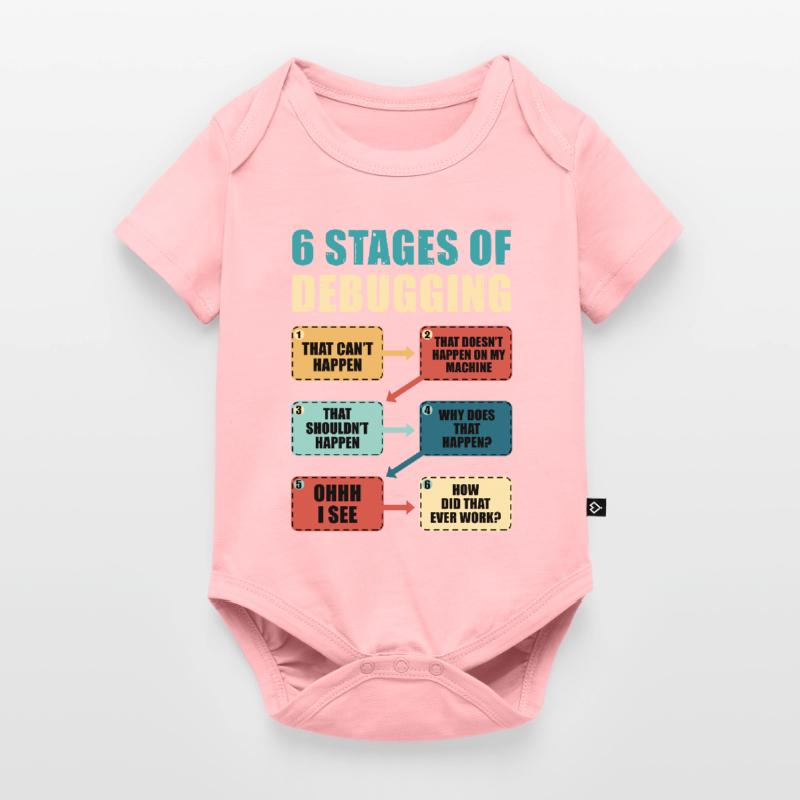 Programmieren Debugging Lustiges Programmierergeschenk Baby Premium Kurzarmbody