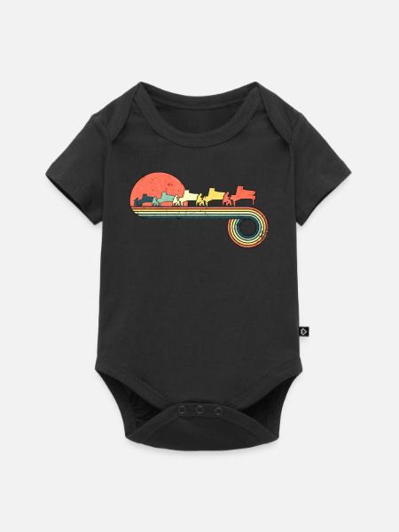 Pianist, der - Baby Premium Kurzarmbody - Schwarz