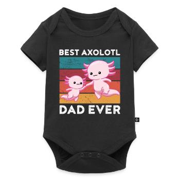 Axolotl Dad Axolotl Gift - Baby Premium short-sleeve bodysuit - black - Front