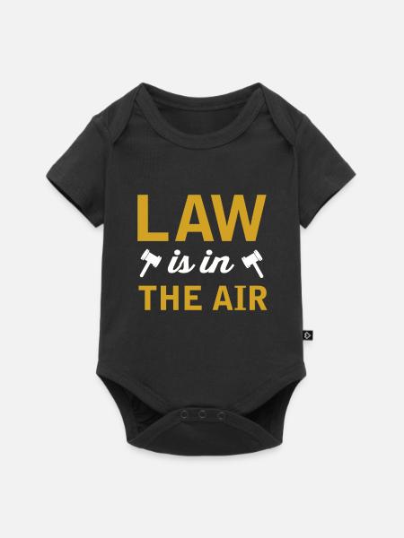 Anwalt - Baby Premium Kurzarmbody - Schwarz