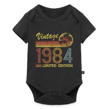 Édition limitée Vintage 1984 - Body à manches courtes Premium Bébé - noir - Devant