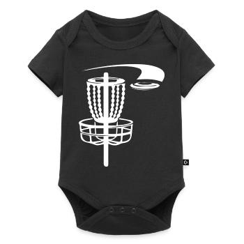 sport de golf - Body à manches courtes Premium Bébé - noir - Devant