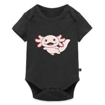 Axolotl différents types d’axolotls animaux doux - Body à manches courtes Premium Bébé - noir - Devant