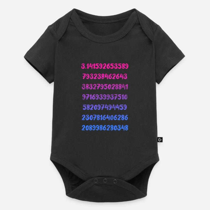 Mathématiques - Body à manches courtes Premium Bébé - noir