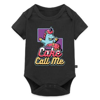 Need Cake Call Me Delicious Cake Bakery - Baby Premium short-sleeve bodysuit - black - Front