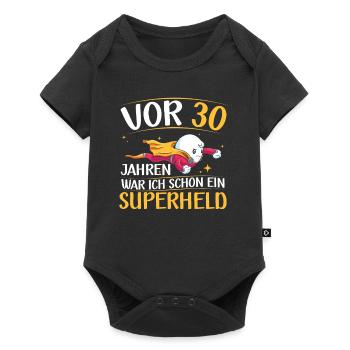 30 Jahren war ich der schnellste 30. - Baby Premium Kurzarmbody - Schwarz - Vorne
