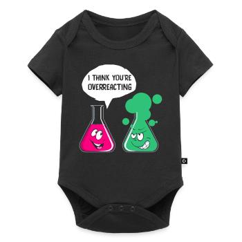 Funny chemist motif for nerds geeks gift - Baby Premium short-sleeve bodysuit - black - Front