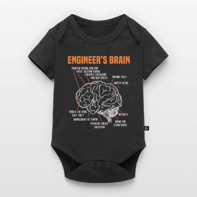 Engineer Brain Process For Engineer Student Baby Premium short-sleeve bodysuit