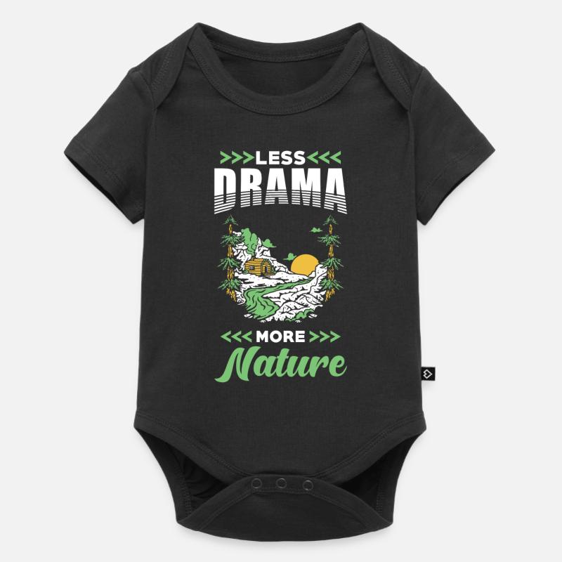 Nature - Body à manches courtes Premium Bébé - noir