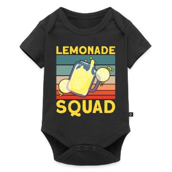 Lemonade Squad – Conception de cruche rétro - Body à manches courtes Premium Bébé - noir - Devant