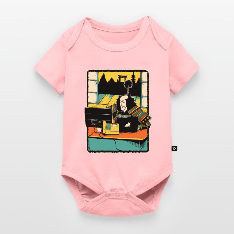 Samurai Computer Nerd Programmeur IT Web Designer Body à manches courtes Premium Bébé