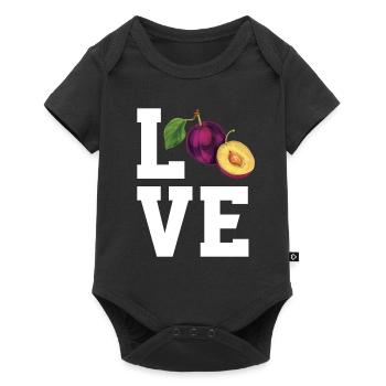 Chères prunes - Body à manches courtes Premium Bébé - noir - Devant