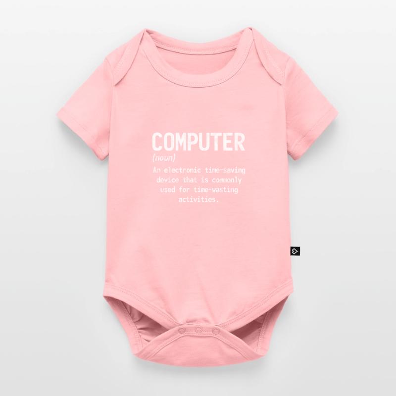 Computer Nerd PC Programmierer Informatik Geschenk Baby Premium Kurzarmbody