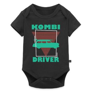 CARS, STATION WAGON, CAR - Baby Premium short-sleeve bodysuit - black - Front