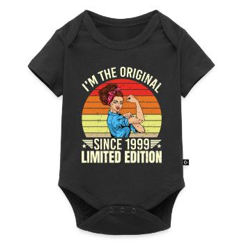 Ich Bin Das Original Seit 1999 Limited Edition - Baby Premium Kurzarmbody - Schwarz - Vorne