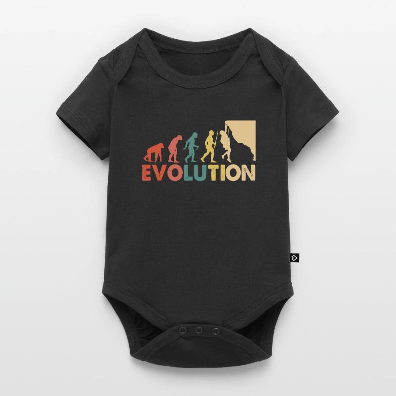 Klettern Evolution Escalade Baby Premium Kurzarmbody