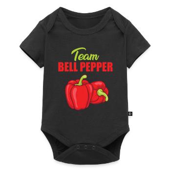 Team Paprika - Baby Premium short-sleeve bodysuit - black - Front